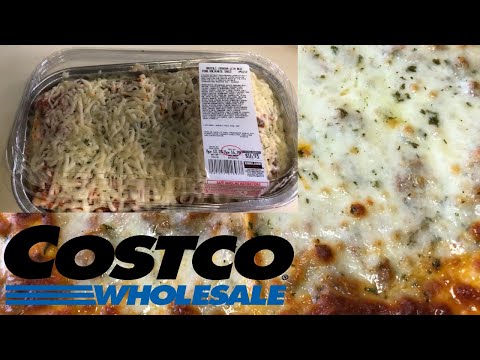 Costco Kirkland Ravioli Lasagna W Bolognese Sauce Review Couple Food Review Youtube
