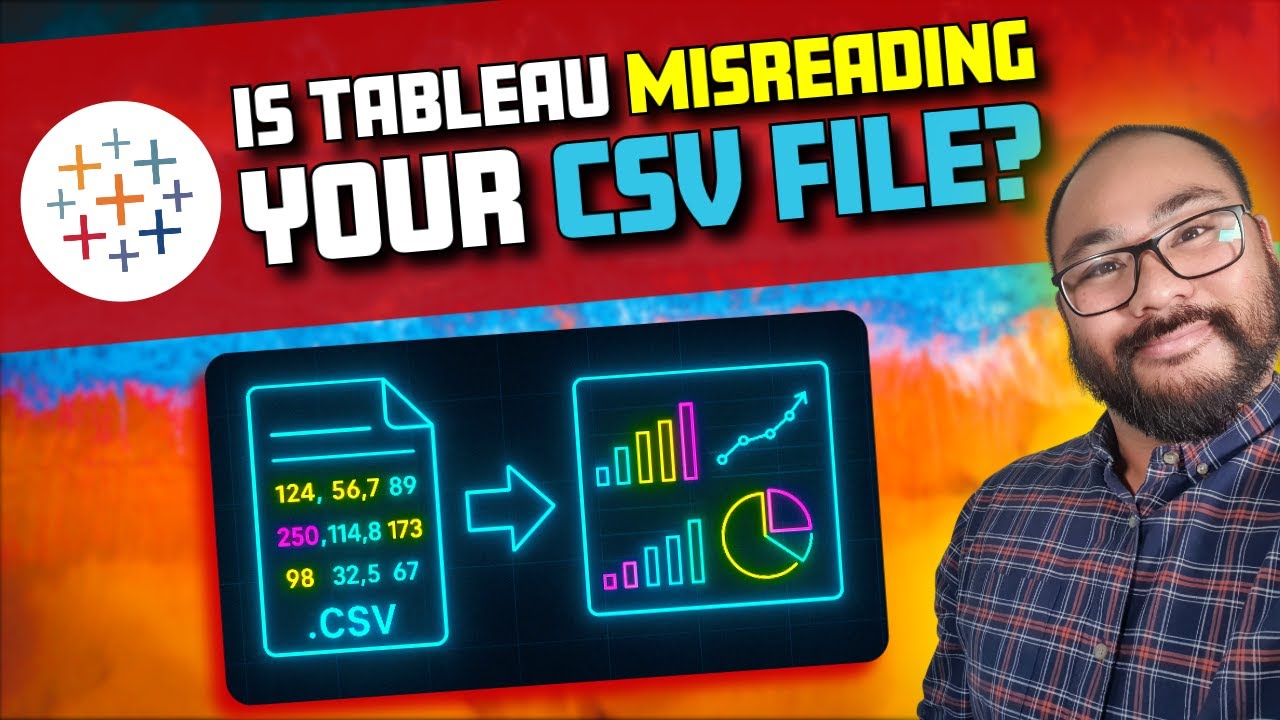 Устали от того, что Tableau неправильно интерпретирует ваш CSV-файл? Вот правило разделителей, ко...