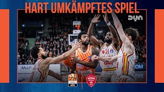 Highlights: Ratiopharm Ulm - Fitness First Würzburg Baskets | easyCredit BBL | Dyn