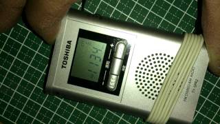 ポケットラジオ東芝ＴＹ－ＳＰＲ２で遠距離受信？