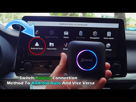 Carplay Android Box AI - Switch Carplay Connection Method To Android Auto And Vice Versa