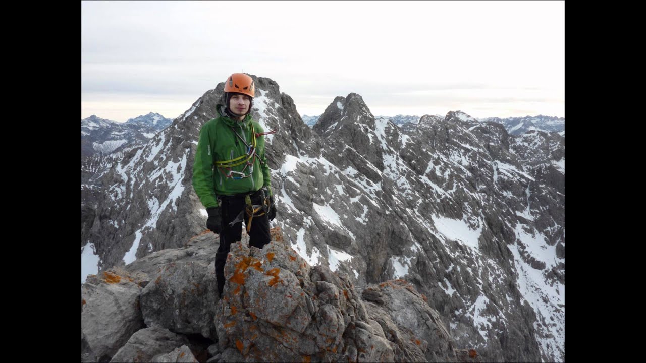 Trettachspitze Nordwand Frühwinter