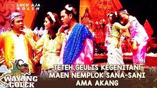 TETEH GEULIS KEGENITAN! MAEN NEMPLOK SANA-SANI AMA BANYAK AKANG - WAYANG GOLEK ASEP SUNANDAR SUNARYA