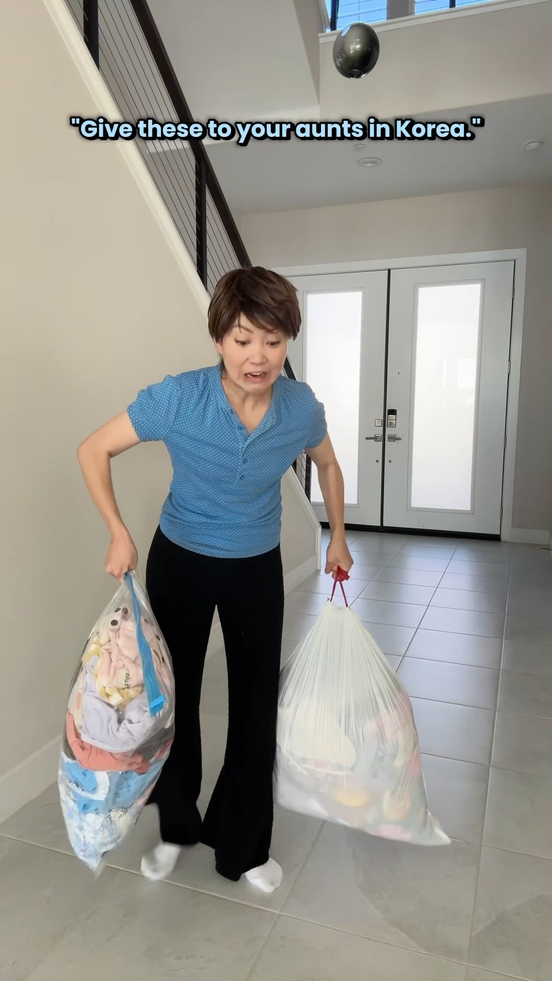 Asian moms right before you leave for a trip ?