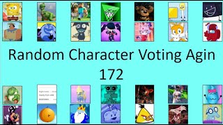 Random Character Voting Again 172