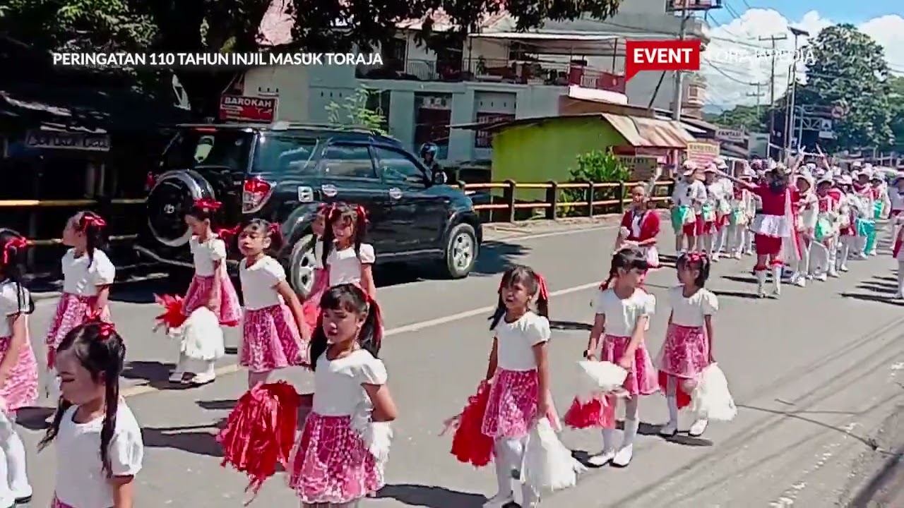 Aksi Drum Band SD Kristen Makale 2 | Injil Masuk Toraja Tahun 2023