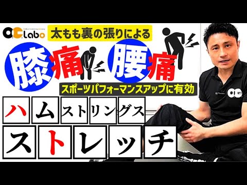 バレエのウォーミングアップで行う動きを改善するストレッチ動画のサムネイル