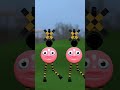 踏切アニメ ヘンテコなふみきりが川におちる Railroad Crossing and train 電車 カンカン 列車 #Shorts #ショート
