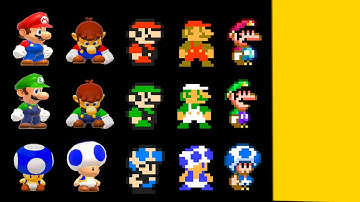 Super Mario Maker 2 – 3 Players Super Worlds Local Multiplayer (Co-Op) Walkthrough World 2, 3