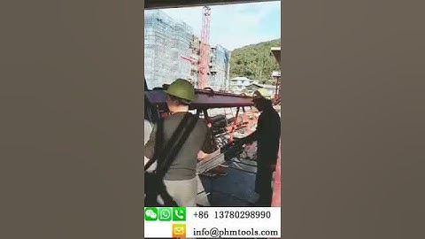 Phmtools advanced stirrup bar bending equipment can process various shapes of steel bars