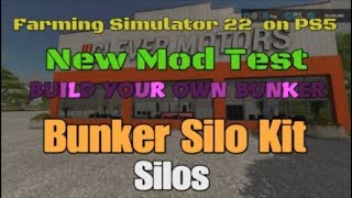 Bunker Silo Kit / New mod for all platforms on July 5 on FS22 Bunker Silo Kit / New mod for all platforms on July 5 on FS22
