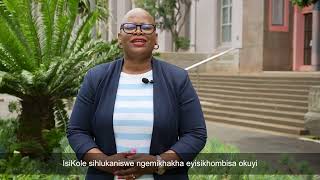 Welcome Message from  Nobuhle Hlongwa: Dean and Head of the School of Arts