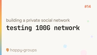#14 zen 3 CPUs and 100G networking — building a private social network