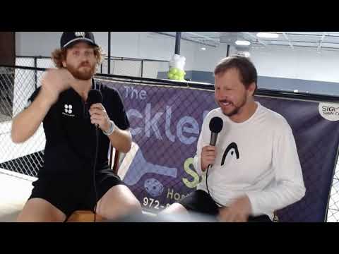 Tanner Rice live @ DFW infoor Pickleball