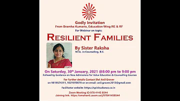 Resilient Families by Ms Raksha