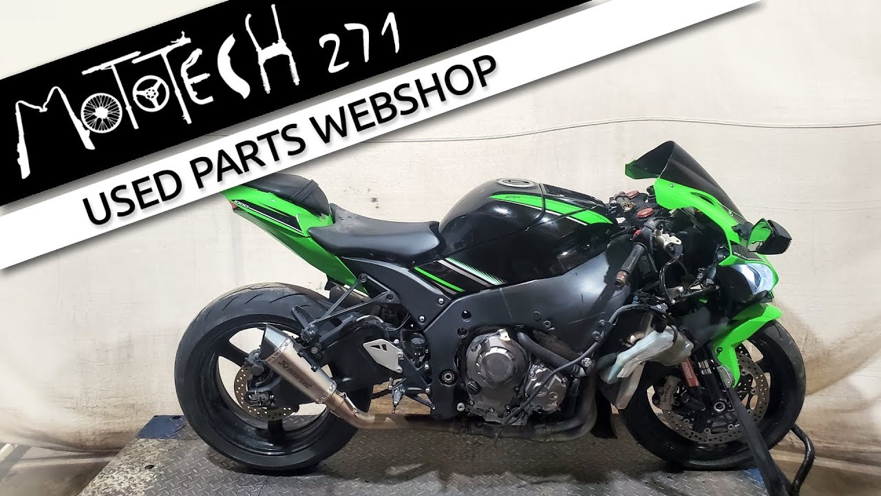 2016 Kawasaki ZX10R Ninja Part Out | Used Motorcycle Parts for Sale | Mototech271 Tyler TX