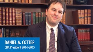 Dan Cotter Welcomes You To The Cba