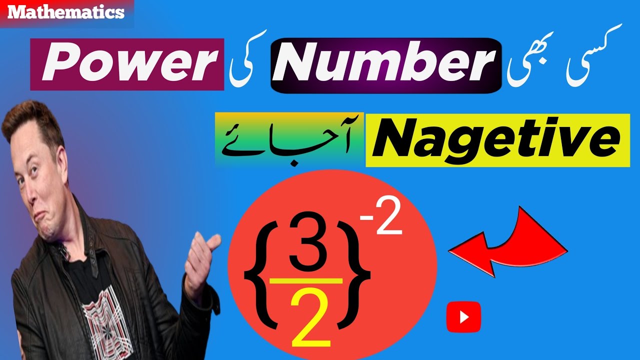 Fraction ki power negative|Negative Power of any number|Basic math