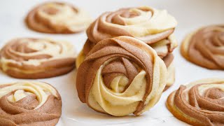 Cream cheese cookies | EXTREMELY EASY | Cookies | Biscuits | Chocolate cookies #115