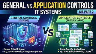 General Controls vs Application Controls in IT Systems for CIA Part 2