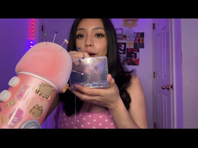 ASMR whisper ramble & mic triggers ⋆⭒˚.⋆