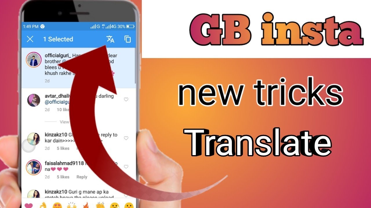 GB instagram hidden secret tricks 2019 Translate in Instagram secret tricks new insta version 2019
