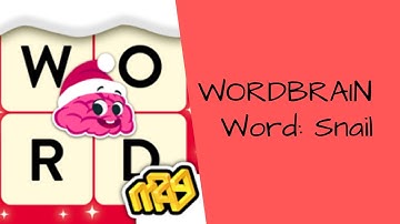 WordBrain Game Level: Snail