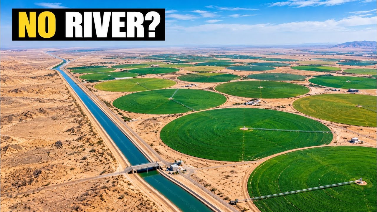Still from Egypt's $15B Plan to Build a New Nile Delta in the Desert