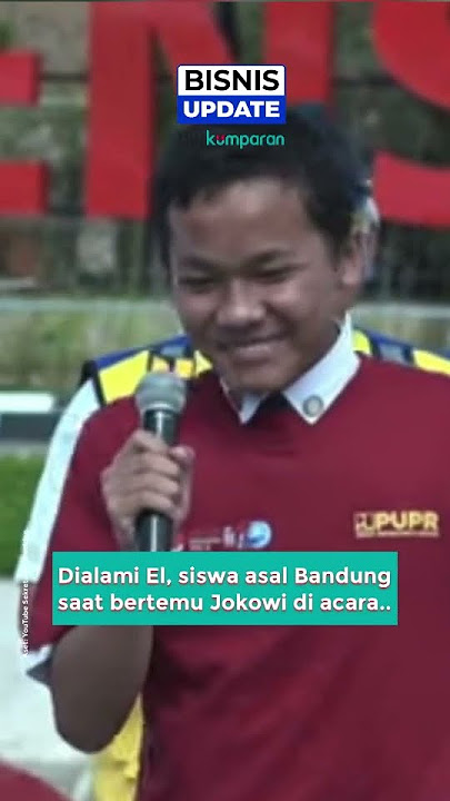 Grogi Sebelum Dapat Sepeda dari Jokowi