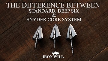 BUILDING ARROWS - Difference Between Standard, Deep Six, and Snyder Core