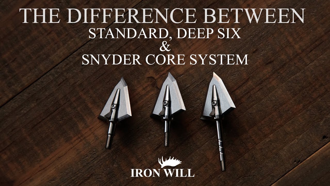BUILDING ARROWS - Difference Between Standard, Deep Six, and Snyder Core