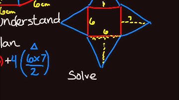 surface area of square based pyramid