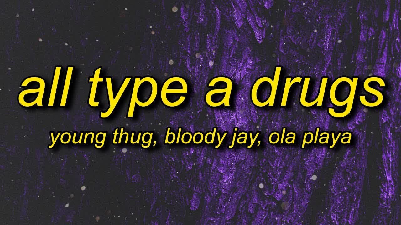 [ 1 HOUR ] All Type A Drugs but only the good part looped + sped up (lyrics)  hi i'm bloody jay i'm
