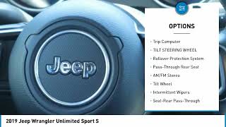 2019 Jeep Wrangler Unlimited Woodland Hills CA W3476