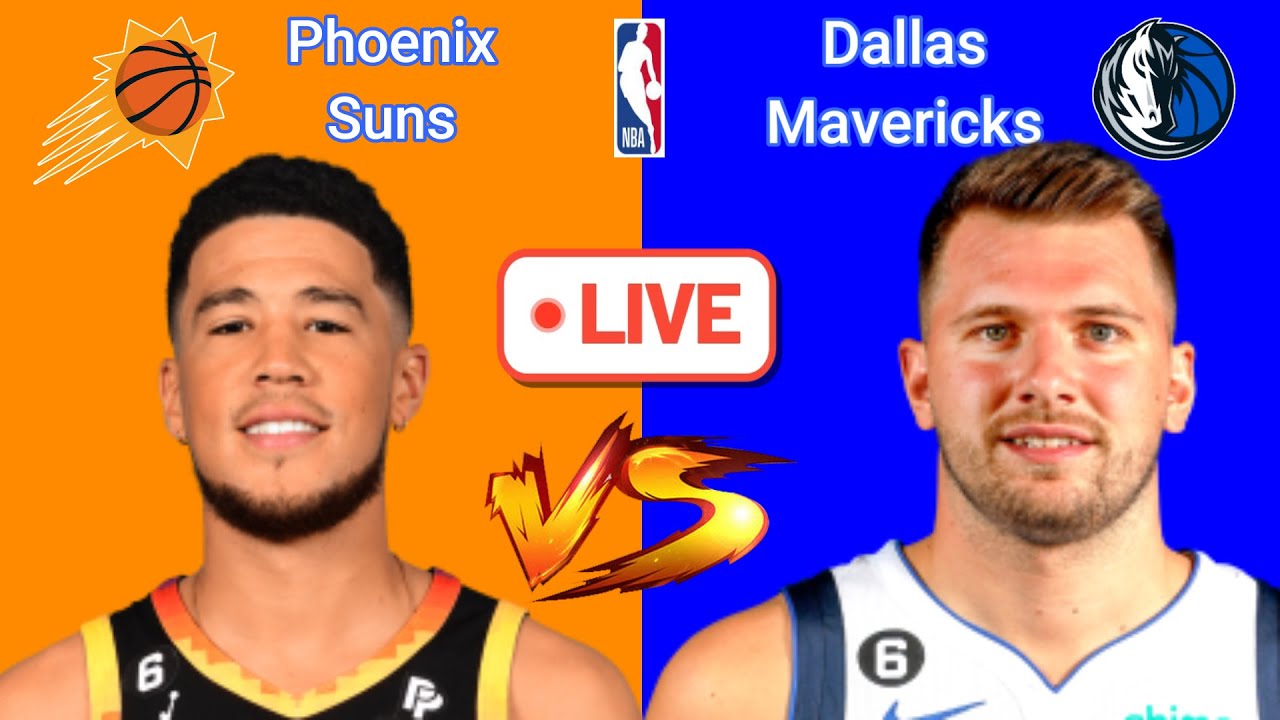 Phoenix Suns at Dallas Mavericks NBA Live Play by Play Scoreboard Interga