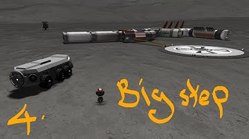 Kerbal Space Program RSS/RO  Moon Base  #4
