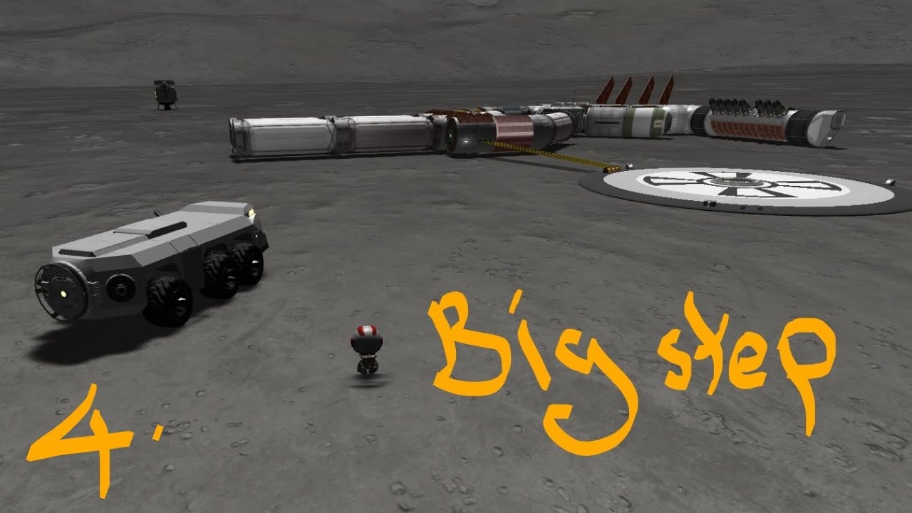Kerbal Space Program RSS/RO Moon Base 4 YouTube