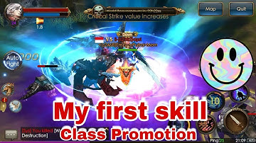 Legacy Of Discord : My first skill - Class promotion