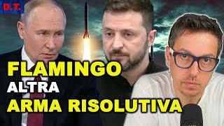 FLAMINGO, NUOVO MISSILE UCRAINO DA 3.000 KM | TRUMP CI MOLLA LA PATATA BOLLENTE