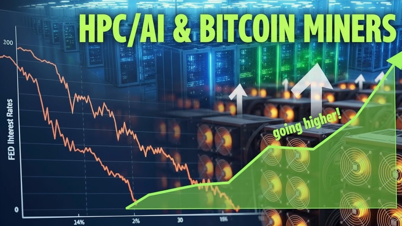 FED Lowers Rates! HPC/AI & Bitcoin Miners Going Much Higher! Bitdeer & Hive  News!