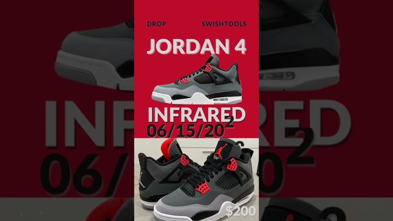 👟❤️Air Jordan 4 Infrared 23