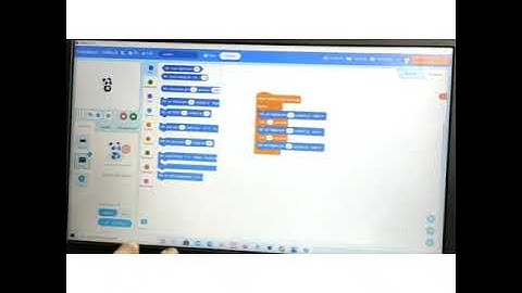 LED GLOWING PROJECT USING M BLOCK SOFTWARE