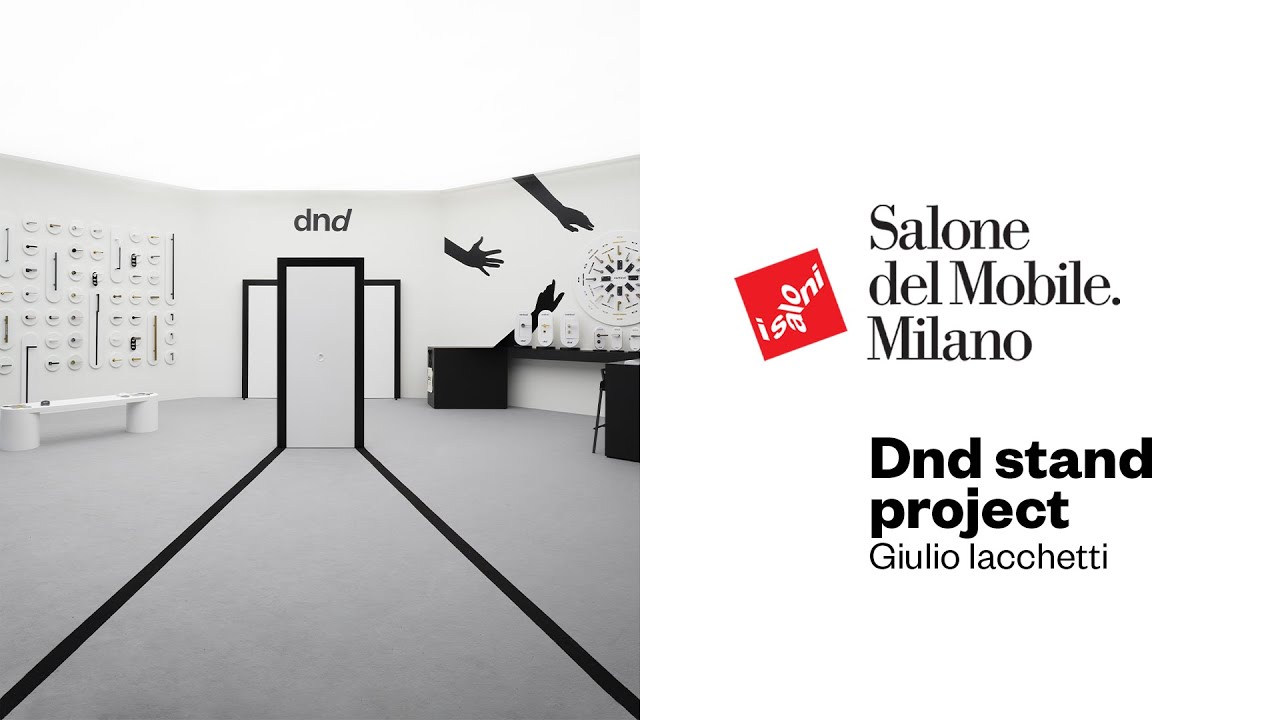 Dnd stand at Salone del Mobile 2024 - Giulio Iacchetti interview (sub ITA\ENG)