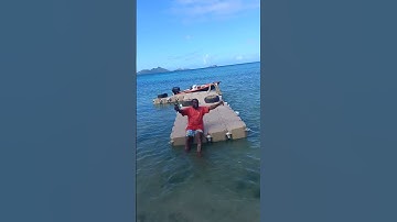 floating dock installation