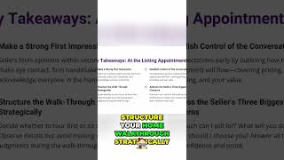 Master Listing Appointments: Confident Body Language &amp; Proof #shorts