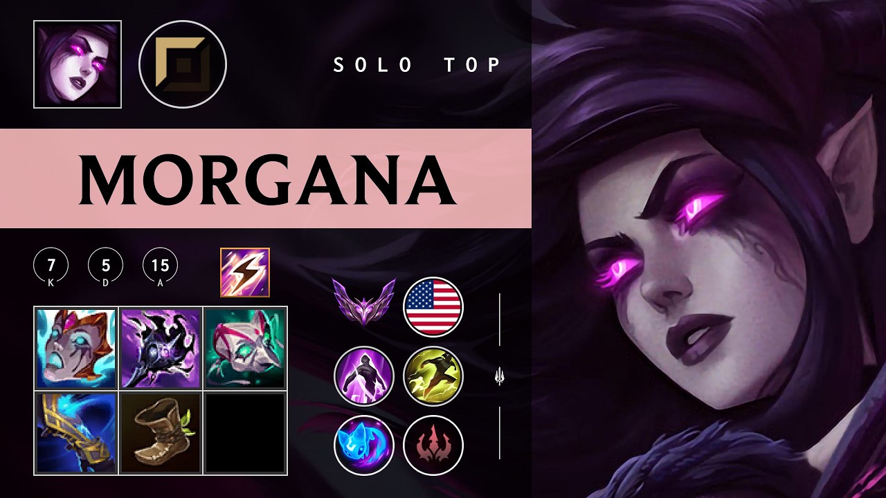 Morgana Top vs Maokai - NA Master Patch 26.04
