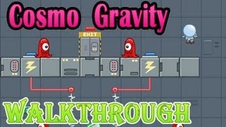 Cosmo Gravity Walkthrough [full] Levels 1-25 [all cards collected]