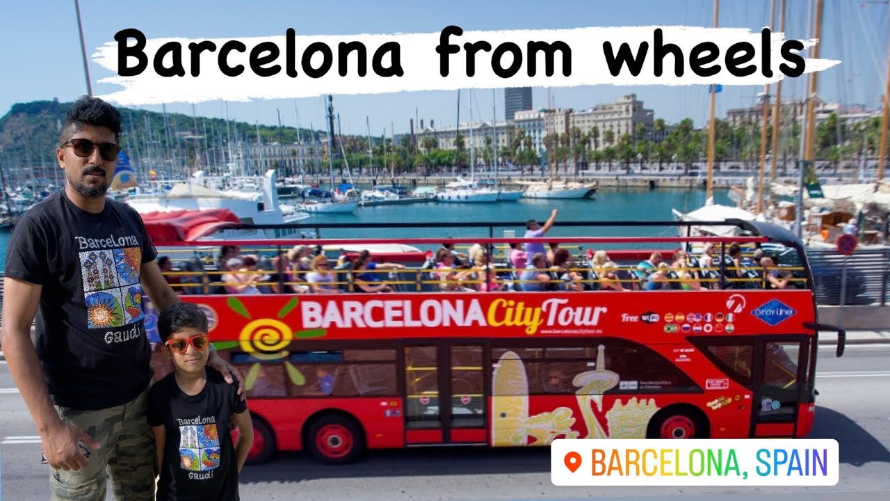 Barcelona city tour | Hop On Hop Off | Gaudi City |  Spain 🇪🇸 