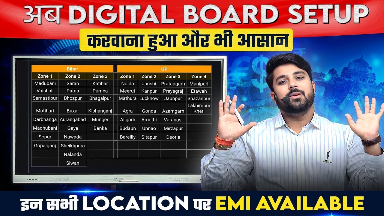 Teaching Digital Board on EMI -75 inch Interactive Flat Panel In Bihar ...