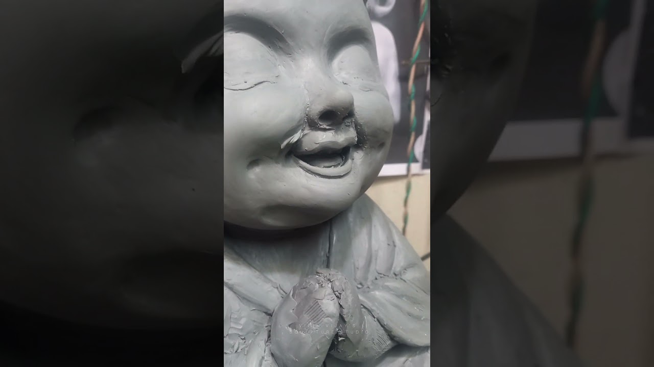 Making Of Cute Budha 
